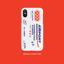 Sad Flight Apple Xs Max Xr Xs Mobile Phone Shell Iphone 6s 7 8 Plus Full Package Frosted Soft Tide