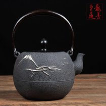 Longshantang iron pot Japan imported iron pot Japanese cast iron teapot Southern handmade vegetable fat inner wall teapot