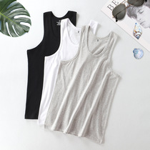 Mens soil vest man pure cotton two strong summer two straps straddling two straps of fitness cross-column sweatshirt