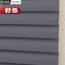 Window a curtain plastic flat strip Louver Curtain roller curtain blackout office kitchen bathroom bedroom home lift hand