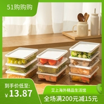 South Korea Changsin Chang Shin Plastic Transparent Miscellaneous Grain Seal Preservation Box Microwave Oven dumplings Dumplings Fruits And Vegetables