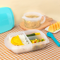 Tupperware Si Likang microwave lunch 3-piece soup bowl lunch box student lunch box microwave heating flagship official website