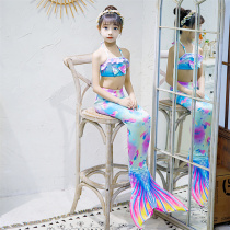 Mermaid tail childrens swimsuit girl Summer baby swimming suit bikini suit children princess skirt