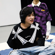 SoulSense double cross high street T-shirt summer Limited Edition song Yaxuan same couple short sleeve t-shirt