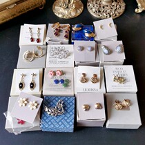 Western antique vintageAvon brand new original box old stock 100 lap elegant chic ear clip earrings A2