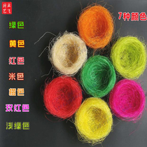 Afei cooking creative cold dishes artistic conception vegetable plate decoration tools creative Birds Nest silk color optional