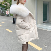 Cotton-padded jacket women 2021 New Korean version of loose small man long down cotton padded clothes winter coat ins tide