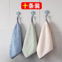 Household Lazy Rag Water Absorbent Degreasing Dishet Tablecloth Kitchen Wipe Handle Wipers Housework Cleaning Towel