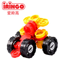 Iringo Ailing high car three-dimensional fingertip puzzle puzzle building block assembly toy Children parent-child gift