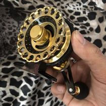 Love wave raft fishing wheel automatic release line full metal micro lead wheel with discharge force front wheel raft wheel