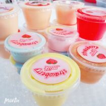 Send anti-fly stickers large foaming cheap more and more big bubble glue Slime finished mud jam Hong Kong box