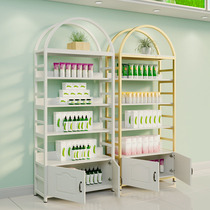 Cosmetics display cabinet Beauty salon Skin care products display rack Mother and baby shop Nail shop combination shelf Shopping mall shelf