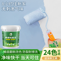Milk Gel Paint Indoor Home Color White Interior Wall Paint Wall Paint Repair Wall Lacquered Self-Brushed Clean Flavor Paint
