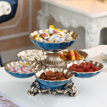 Eurostyle Versatile Creative Swivel Dry Fruit Tray Home Table Decoration Candy Nut Tray Personality Minimalist Pendulum