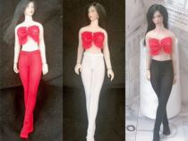 Spot 1 12 womens plain body leggings and socks 1:12 rubber-coated plain body ice silk leggings and socks