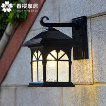 Balcony Wall Lamp Garden Villa Exterior Wall Large Doorway Veranda Terrace Outdoor Waterproof Super Bright Chinese Outdoor Courtyard Lamp
