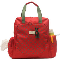 Korean mommy bag shoulder bag waterproof large capacity multi-functional fashion mom bag portable pregnant mother and baby bag out