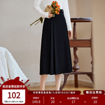 (2 24 new items pre-sold) paid deposit free of charge) blue-language woman dress retro high waist and half body dress