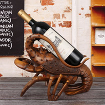 American Lobster Red Wine Rack Ornaments Creative Wine Bottle Storage Restaurant Decoration Wine Bar Decoration