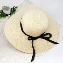 Beach hat children summer seaside out of the sea The great hat hat Han version 100 hitch a covered face hat sunhat sunhat straw hat
