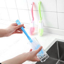 Creative with long handle soft cup washing brush strong decontamination kitchen bottle brush Cup cleaning brush kettle cleaning brush
