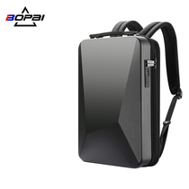 BOPAI Bo-brand backpack male anti-theft double shoulder bag fashion e-sports 17-inch game notebook hard shell computer bag