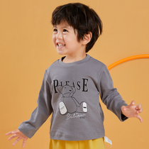 Baby T-shirt children long sleeve autumn dress children cartoon cotton T-shirt middle and big children out coat spring and autumn boys and girls