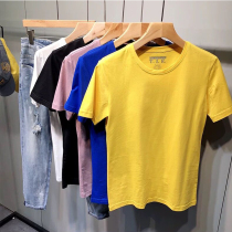 2021 new summer Korean fashion short sleeve T-shirt men's casual comfort breathable cotton simple Joker shirt