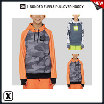 Vulnerable EXDO]W23 686 single-board ski sweatshirt children with hooded sweaters Bonded Fleece