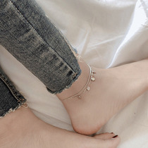 The owner has left his own 925 sterling silver platinum-plated personality small tag Korean version of the forest chain female adjustable elastic tight