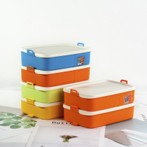 Tupperware Koli portable combination with handle portable lunch box sealed lunch box refrigerated fresh-keeping box