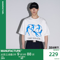 MANUFACTURE BY ATTEMPT THE DANCE SHORT SLEEVE T-SHIRT