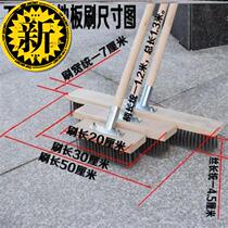 Steel wire ground stainless cement floor tiles convenient deck bath room narrow e-seam shower cleaning artifact ground brush trumpet