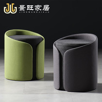 Nordic fashion creative sofa stool trial room rest bench net red foot pedal cloth artist changed shoe stool seat