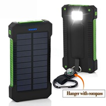 Solar power mobile power 20000 mobile phone universal ultra-thin capacity charging treasure customization