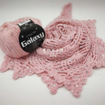 British imported sequin wool thread hand-woven beads crocheted sweater towel thread can be close to the shawl