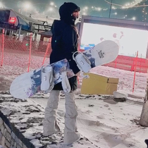 Gsou Snow professional snowboard pants female Korean version slim knee thin waterproof windproof breathable thin section