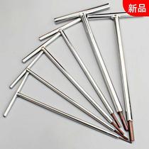 Inner Hexagon Wrench Male internal hexagonal T-type hexagonal screwdriver single lengthened T-type hexagonal spoon