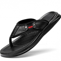 2020 new Korean version trendy mens slippers summer outwear herringbone tug men beach cool tugging personality sandals outdoor