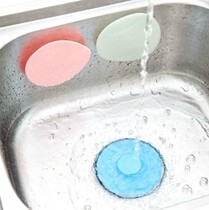 Kitchen sink BLOCKED WATER FLOOR DRAIN COVER WITH SUCTION CUP PORTABLE TRAFFIC JAM SILICONE SOFT WATER PLUG ANTI-DRIP DRAIN PLUG