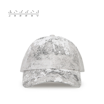 xVESSEL net celebrity female star with the same ins wind wild luminous cement gray cap