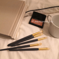 Korea AMORTALS Erm Grape eye shadow brush set five soft hair eye professional portable storage bag details