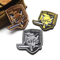 Metal Gear solid embroidery velcro armband cloth post Fox backpack clothes decoration stickers outdoor bag stickers badge patches