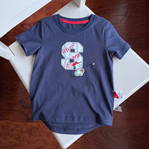 SC3123 Summer Boys Short Sleeve T-shirt Cotton Round Neck t-4 12