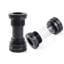 qikour bicycle middle shaft screw hollow BB suitable for equal hollow tooth plate ixf