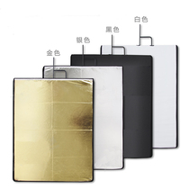 Photography flag board Magic leg C-frame Film and television light reflective soft cloth bracket frame soft screen large black and white flag board