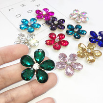 New water drop alloy flower alloy bridal clothing accessories shoes flower diy hairclip accessories shoes clothing accessories