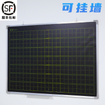 90 * 120 small blackboard whiteboard writing board double-sided magnetic teaching office hanging wall applier for home children