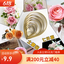 Turning Sugar Tool Suit Stainless Steel Chomoto Drop Sugar Mold Wedding Celebration Roses Flowers Tea Flowers Hibiscus Chetto