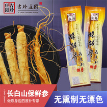 Ginseng Changbai Mountain Fresh Ginseng Northeast Special Products Fresh Wine Preservation People Three Non-Wild Mountain Ginseng
